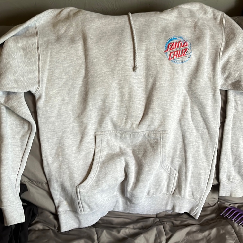 Mens Santa Cruz hoodie XL gently used